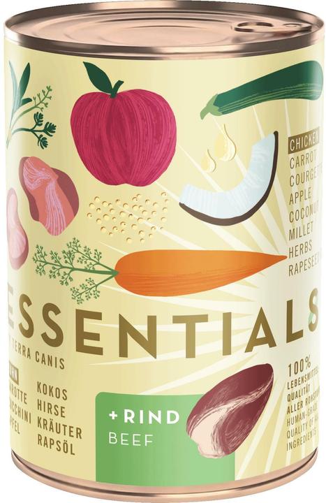 Image du produit Terra Canis Nourriture humide Essential 8 poulet & boeuf, 385 g (Adulte, 1 pcs, 385 g)
