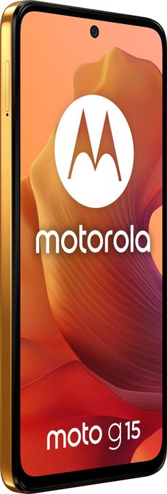 Actual product image Motorola Moto G15 (128 GB, Sunrise Orange, 6.72", Dual SIM, 50 Mpx, 4G)