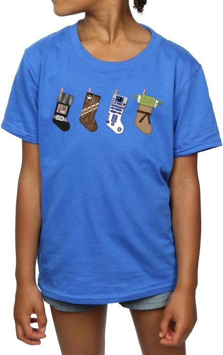 Image du produit Star Wars - T-shirt CHRISTMAS STOCKINGS - Fille (116)