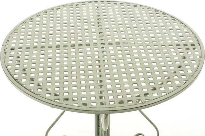 Produktbild Swisshandel24 Tisch Amanda, antik-grün (70 cm)