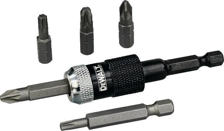 Image du produit DeWalt Kit pour clé à chocs 6 pièces -DT71514 (1x TX 20x50 mm, 1mm Pz3x25, 1mm Pz2x50, T25x25 1mm)