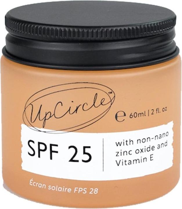 Image du produit UpCircle SPF 25 avec huile de graines de framboise (Crème solaire, SPF 25, 60 ml, 60 g)