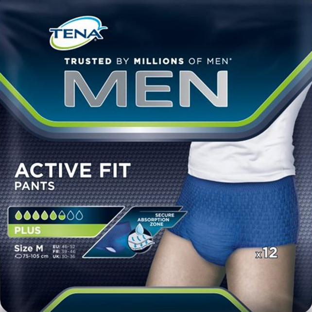 Produktbild Tena Men Active Fit Pants (12 x, Normal)
