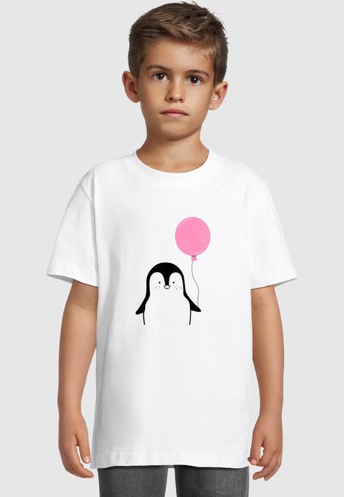 Produktbild Merchcode Kids Penguin - Basic Tee - 185095 (122)
