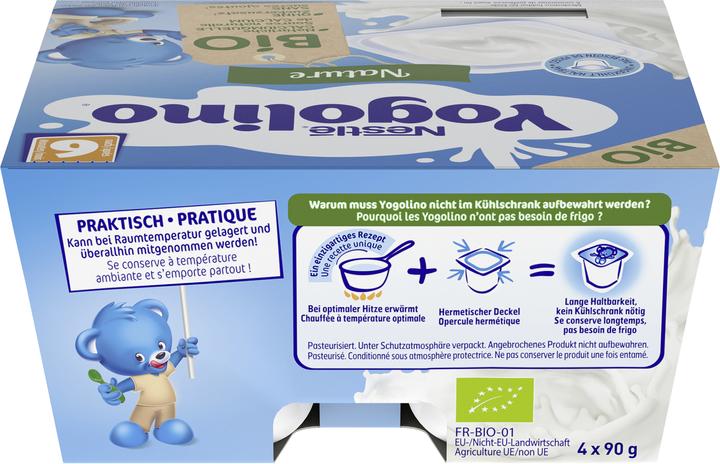Actual product image Yogolino Bio Nature (393 g)