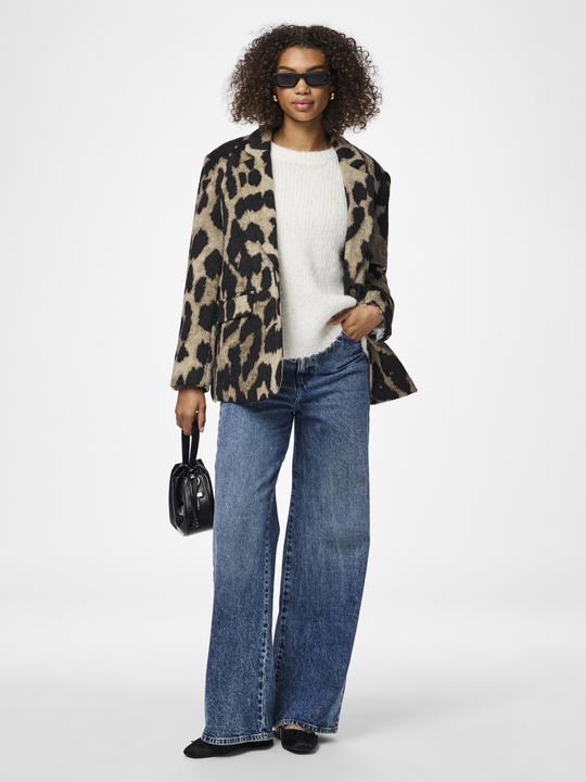 Produktbild Pieces PCDEMI LEOPRINT Einreihiger Blazer (L)