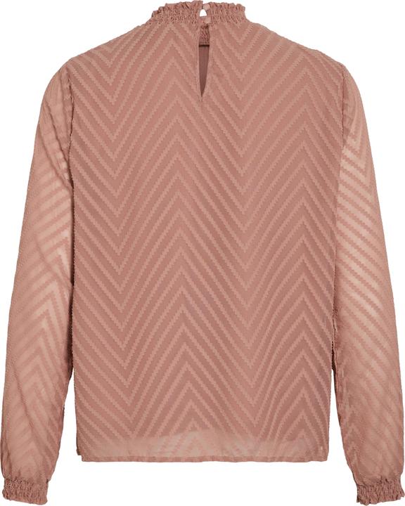 Actual product image Vila High Neck Long Sleeve Blouse (38)