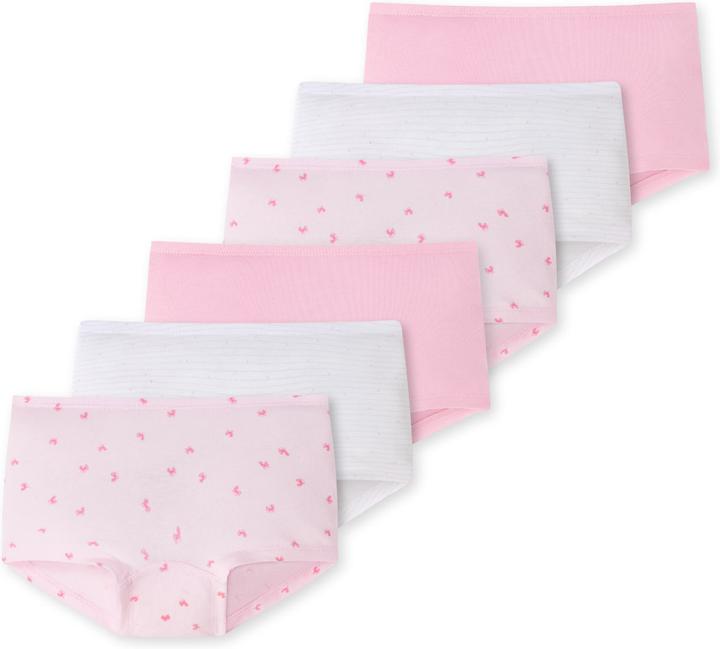 Produktbild Schiesser 6er Pack Kids Girls 95/5 Organic Cotton Shorts (140, 6er Pack)