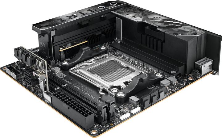 Immagine prodotto ASUS ROG STRIX X870-I GAMING WIFI (mITX, X870, AM5, DDR5) (AM5, AMD X870, Mini-ITX)