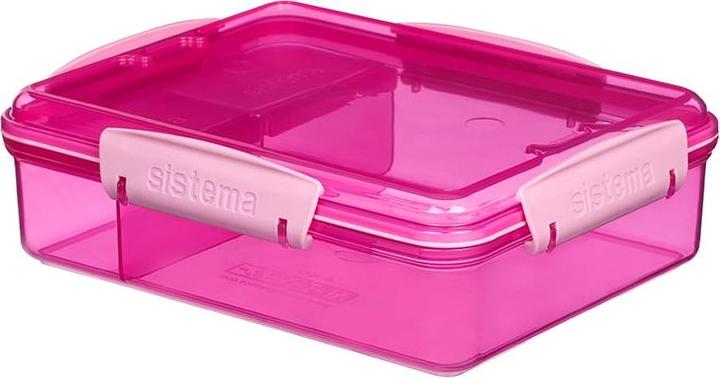 Sistema Snack Attack Duo Lunch 975ml - Pink