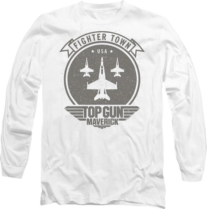 Actual product image Top Gun: Maverick Unisex Adult Fighter Town T-Shirt (XL)