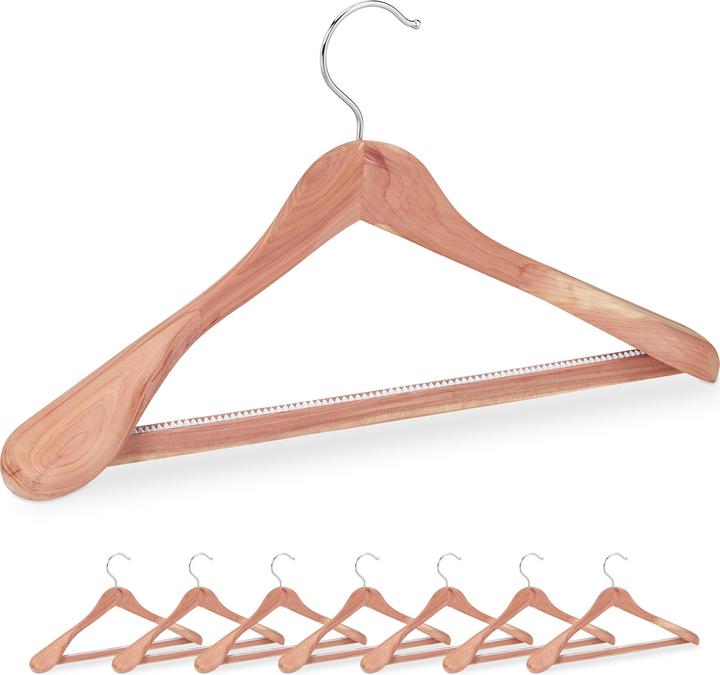 Actual product image Relaxdays 8x suit hangers (8 x)