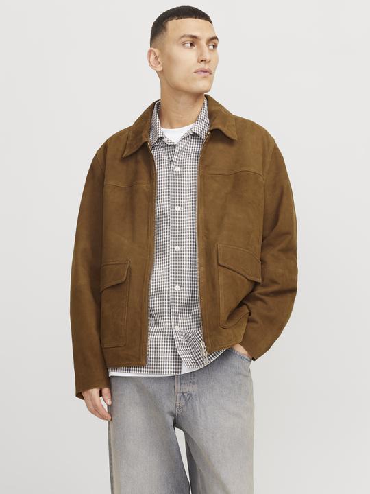Image du produit Jack & Jones Joraustin Suede Bomber Jacket Styd Aw24 (S)