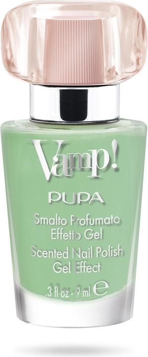 Image du produit Pupa Milano Vamp! Pastel Edition Mint Green (112 Vert menthe, Vernis à ongles effet gel)