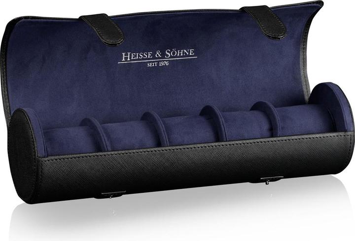 Actual product image Heisse & Söhne Watch roll Rondo 5 - Black / Blue