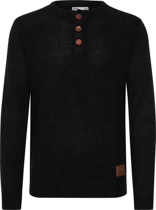 Actual product image Solid Terrance Men's Knitted Pullover (L)