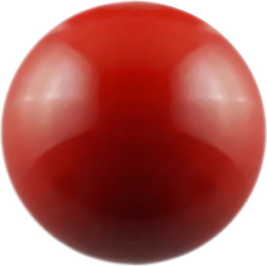 Produktbild Star Piercing Micro Kugel Fire Red (ohne Messing, Chirurgenstahl 316L)