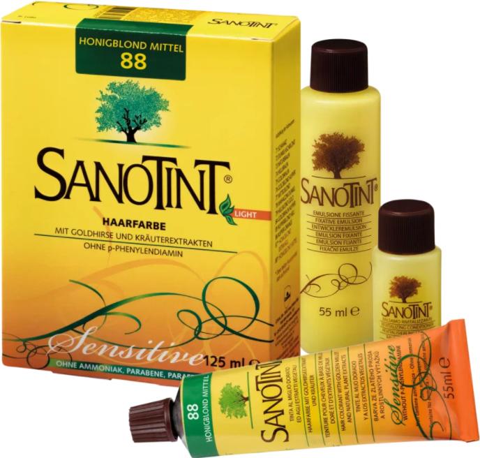 Produktbild Sanotint Sensitive Light Haarfarbe 88 hellblond intensiv (88 hellblond intensiv)