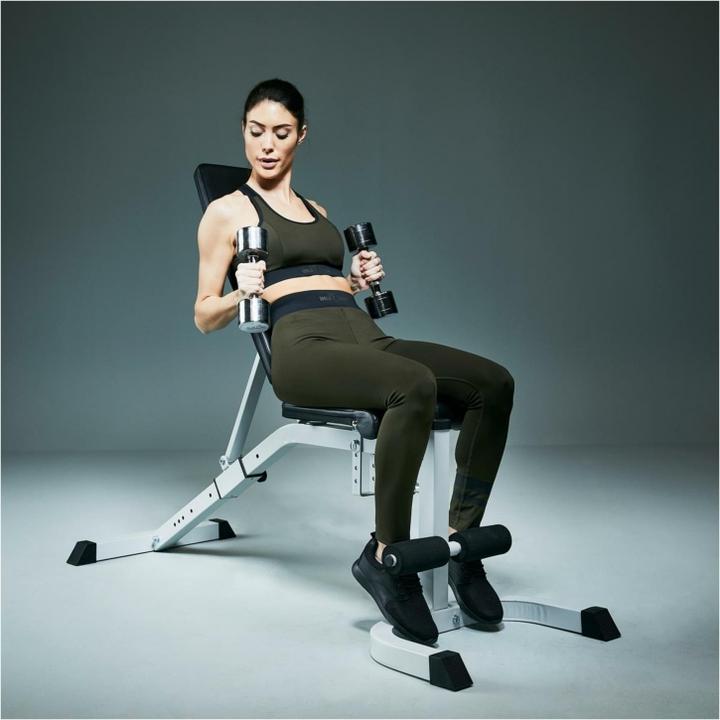 Image du produit Gorilla Sports Banc de musculation avec curl