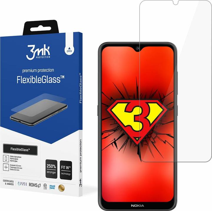 Productafbeelding 3MK Nokia 6.2 - FlexibelGlas? (1 Stuk, Nokia 6.2)