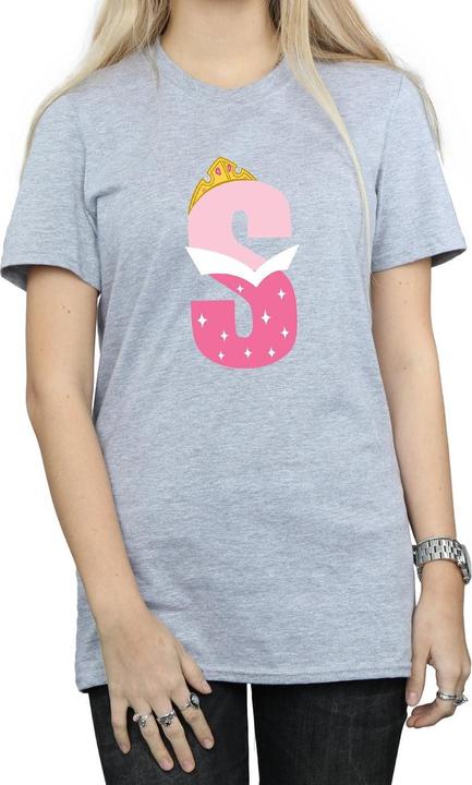 Immagine prodotto Disney Alphabet S Is For Sleeping Beauty Maglietta Ampia Donna (L)