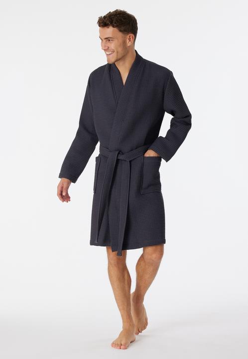 Image du produit Schiesser Piqué gaufré - Coton organique Robe de chambre / Peignoir de bain (L)