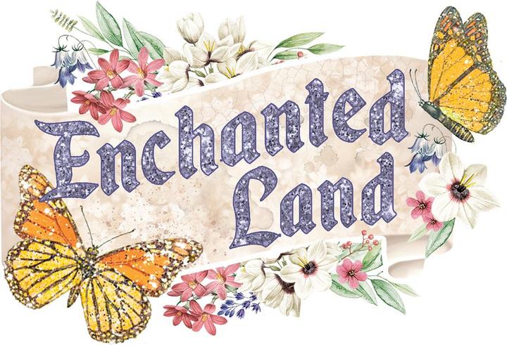 Actual product image Ciao Bella Vellum Paper "Enchanted Land", 15 x 15 cm, 6 sheets (90 g/m², 6 x)