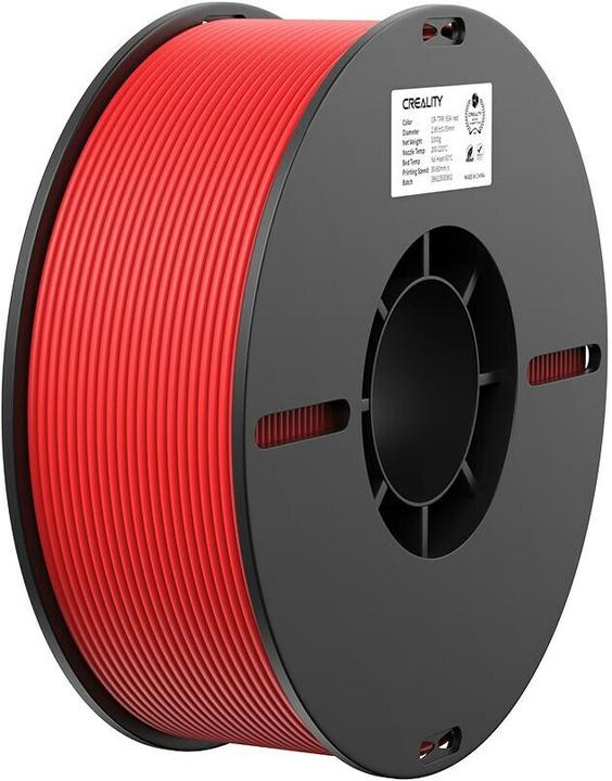 Actual product image Creality Filament TPR red 2.85 mm 1.29 kg (2.85 mm, 1290 g, Red)