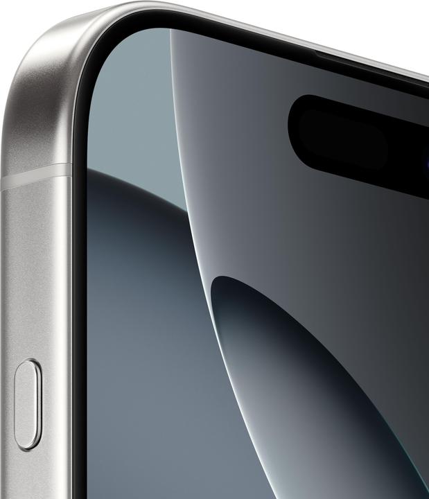 Actual product image Apple iPhone 16 Pro (128 GB, White titanium, 6.30", SIM + eSIM, 48 Mpx, 5G)