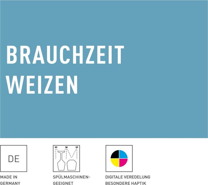 Energie-Label Ritzenhoff 2-er-Set Weizenbierglas Brauchzeit (0.65 l, 2 x)