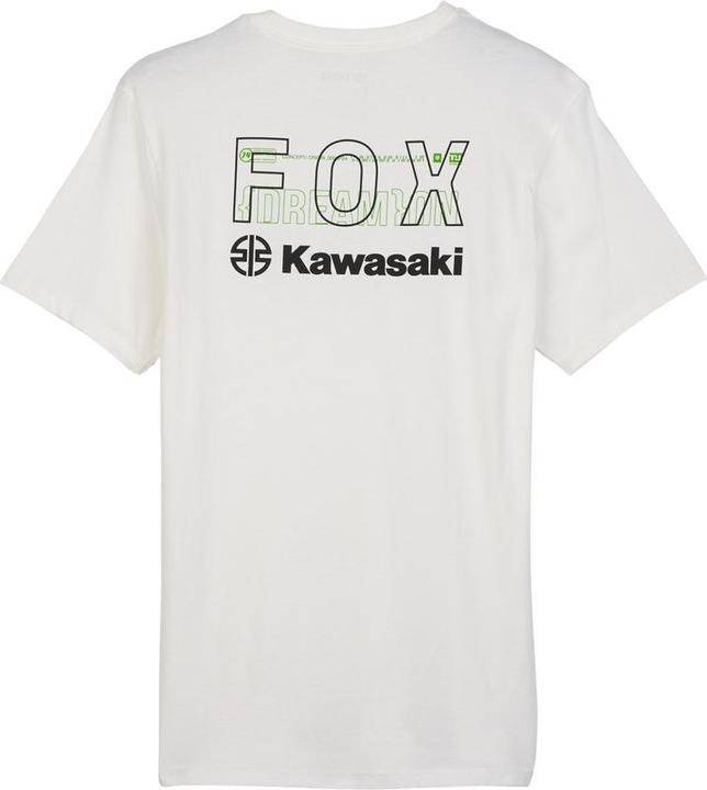 Produktbild Fox Tee 24 X Kawi Prem Ss Ii Opt Wht (M)