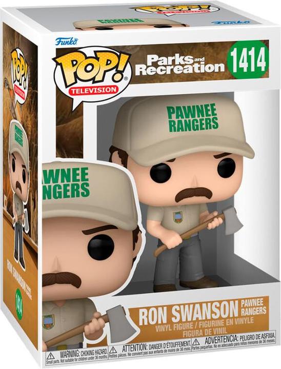 Produktbild Funko Parks and Recreation POP! TV Vinyl Figur Ron (Ranger) 9 cm