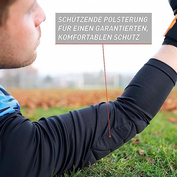 Produktbild Catch & Keep Trikot Protection Torwarttrikot Gr. 128 Blau-Schwarz Fussball Torwart Shirt Oberteil (128)