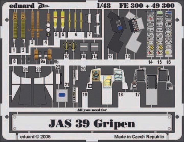 Produktbild Eduard JAS-39 Gripen