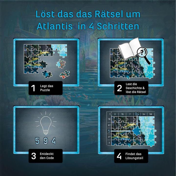Image du produit Kosmos EXIT® - Le puzzle La clé de l'Atlantide (500 pièces)