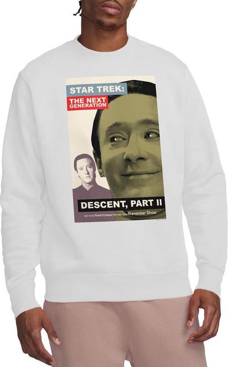 Actual product image Unisex Adult The Next Generation Season 7 Episode 1 Sweatshirt (L)