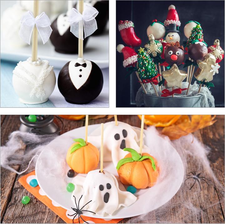 Actual product image Relaxdays 250x Cakepop Sticks