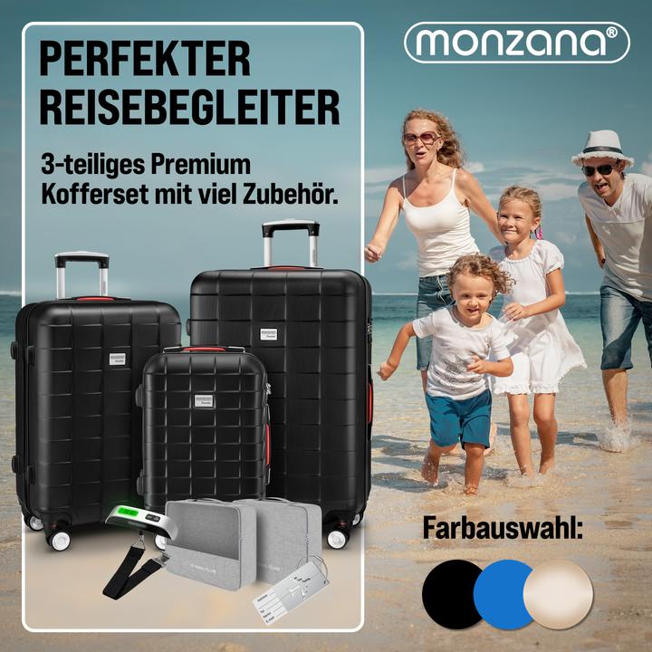 Image du produit Monzana Boîtier rigide TSA lock set of 3