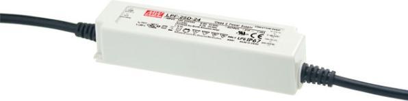 Actual product image MeanWell LPF-25D-24 LED Driver, LED Tr