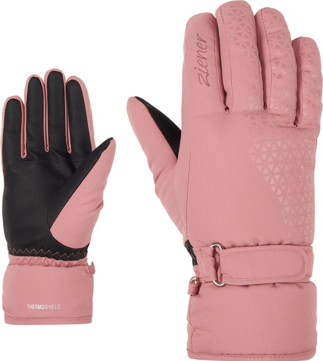Produktbild Ziener Alpine Damen Ski Handschuhe KISAR AS rosa - 8 (8)