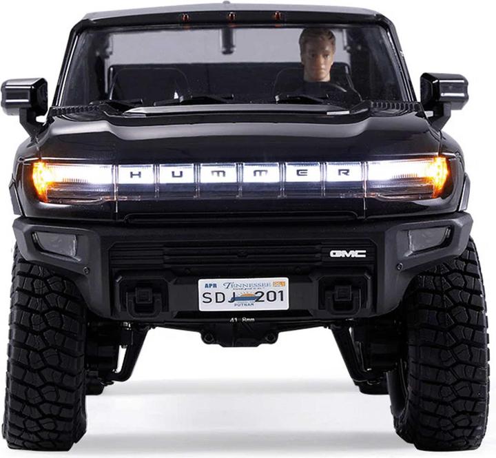 Productafbeelding FMS FCX18 Hummer EV 1:18 schwarz - RTR 2.4GHz (RTR Gereed voor gebruik)