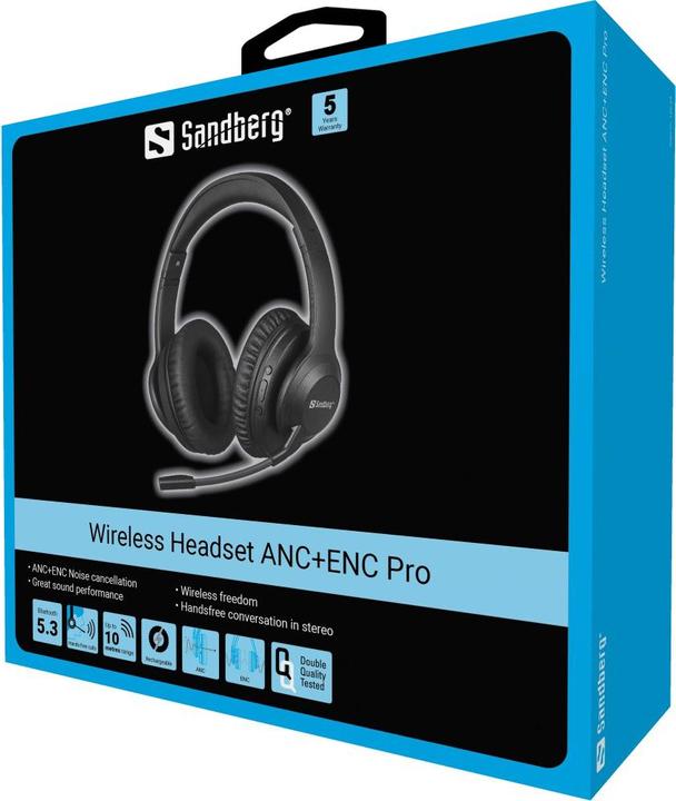 Image du produit Sandberg 126-45 (ANC, 160 h, Sans fil)