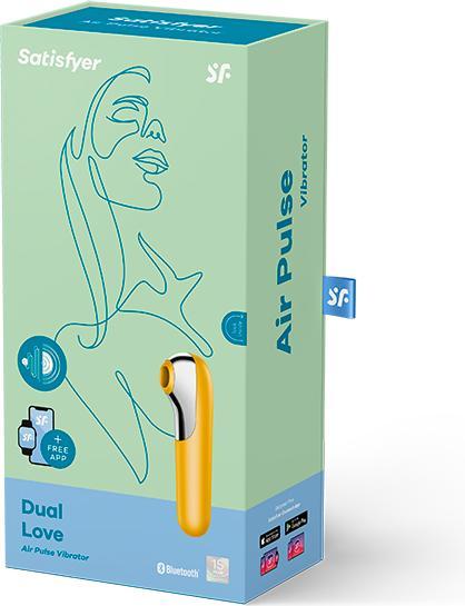 Actual product image Satisfyer Dual Love Air Pulse