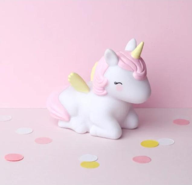 Produktbild A Little Lovely Company Einhorn (8.5 x 14 x 15.5 cm)