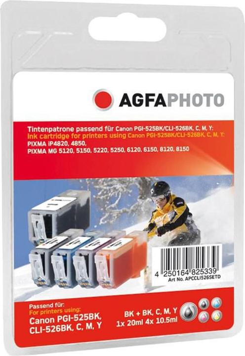 AGFAPHOTO Apccli526setd (BK, Color)