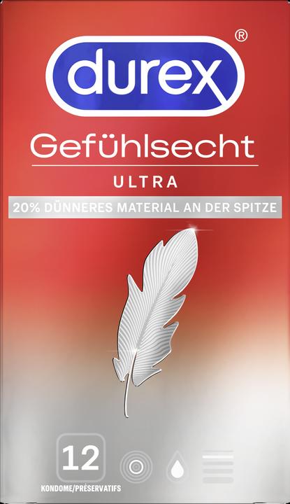 Produktbild Durex Gefühlsecht Ultra (12 Stk.)