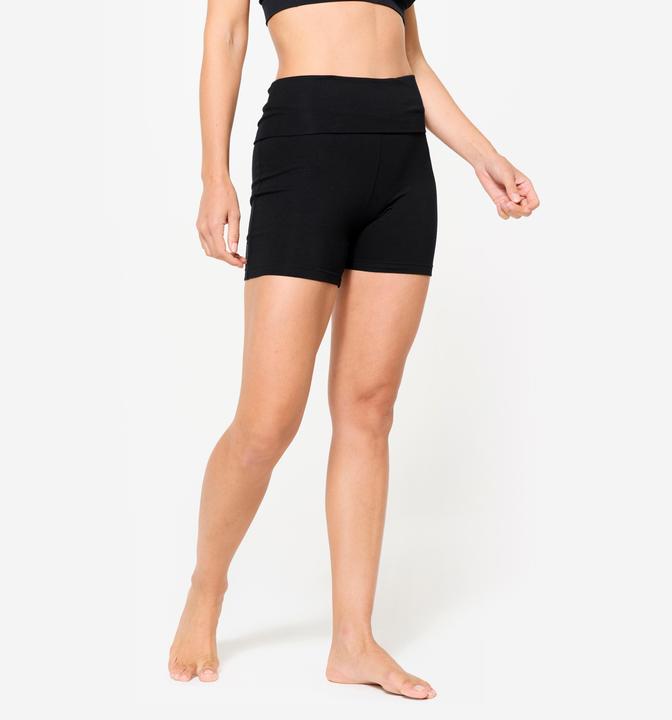 Kimjaly Women's Gentle Yoga Shorts - Black