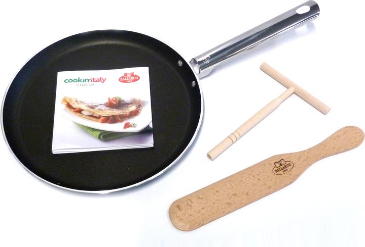 Actual product image Ballarini Crèpe set 4 pcs. (25 cm, Crêpe pan, Aluminium)
