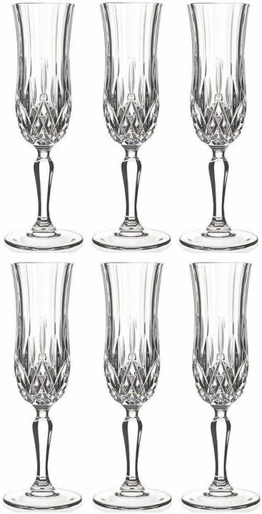 Image du produit Rcr SET DE TASSES OPERA 6 PCS, 130 ML (13 cl, 6 Verres, Verres à vin blanc)