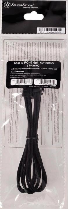 Actual product image Silverstone ATX Extension 6-6(PCI-E)Pin